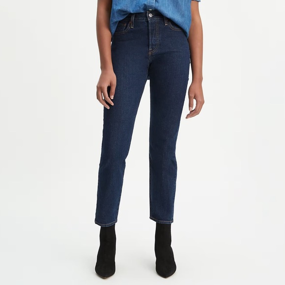 Levi’s wedgie fit high waisted denim jeans // size 26 - Picture 2 of 2